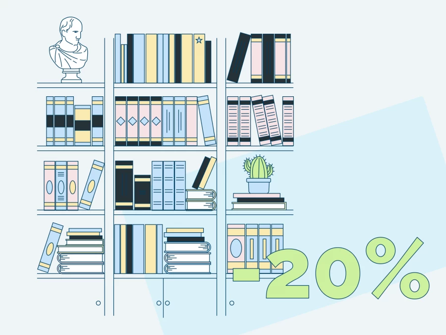 Большая скидка в Bolshoy Book Store: корифеям &mdash; все книги дешевле на 20%!