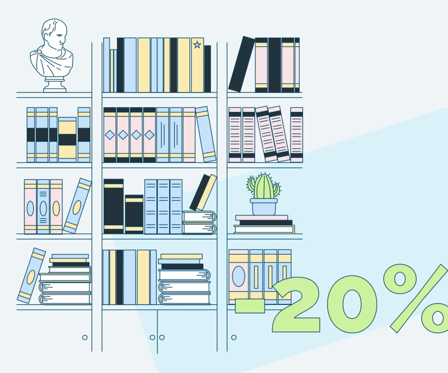 Большая скидка в Bolshoy Book Store: корифеям — все книги дешевле на 20%!